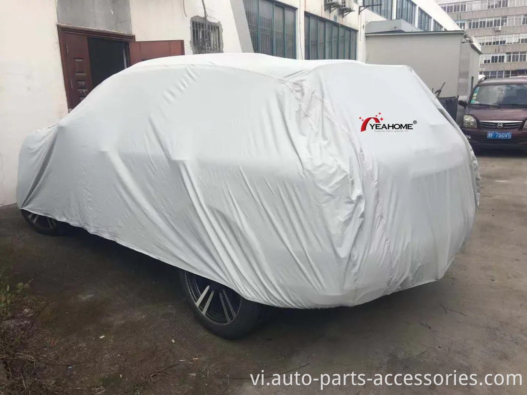 SUV Outdo Arechable Car Cover Neathable Car Vỏ chống UV chống tia UV ngoài trời